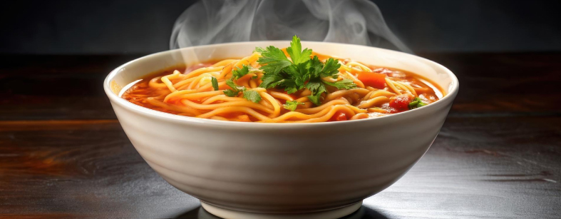 Markelytics Solutions kitchen tests on new flavoured meat instant noodles showcasing consumer reactions and preferences